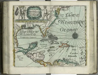 Carta delle Indie Occidentali da Cape Cod al fiume Oronoque dall
